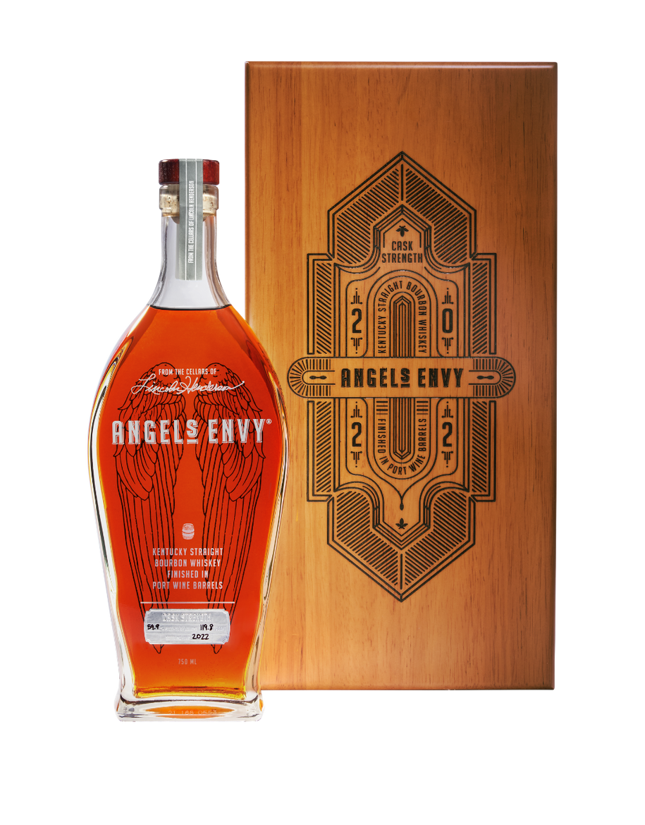 Angel’s Envy 2022 Cask Strength Bourbon Whiskey – Liquor Mates