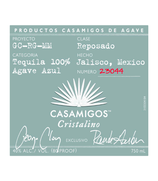 Casamigos Reposado Cristalino Tequila 750mL – Liquor Mates